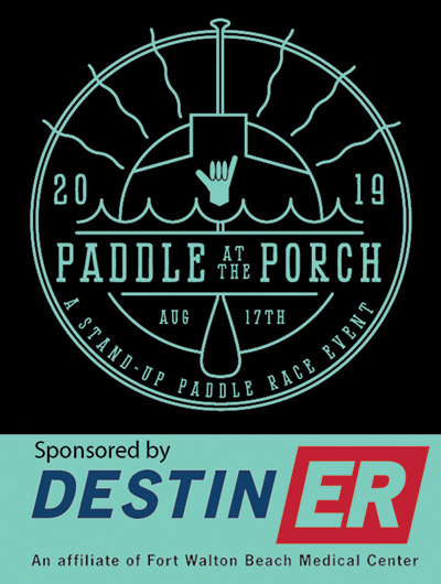 Paddle at the Porch 2019 logo