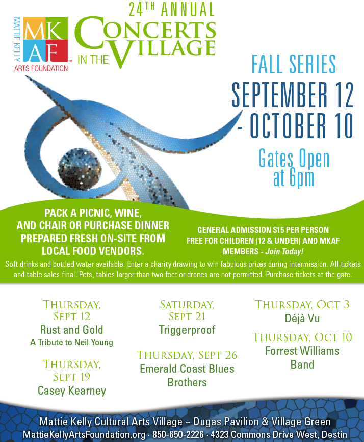 Concerts in the Village FALL 2019