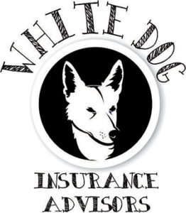 White Dog Logo