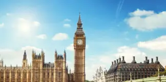 Big Ben in sunny day, London