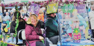 Baytowne Mardi Gras parade