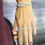 Beyond Measure diamond bracelet ring