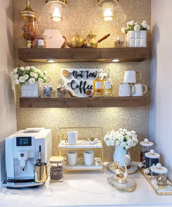 coffee bar, diy