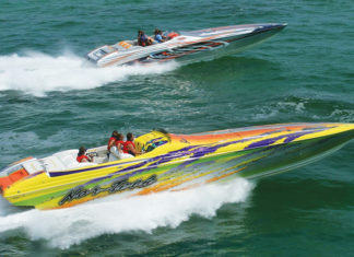 Poker Run Boat