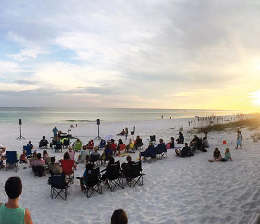 Beach Church Service