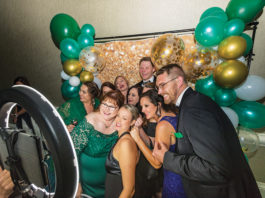 Emerald Ball Photo Booth