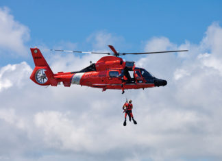Coast Guard Rescue Helicopter