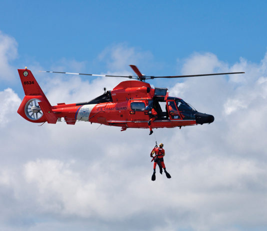 Coast Guard Rescue Helicopter