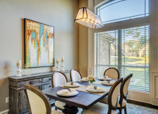 luxury dining room