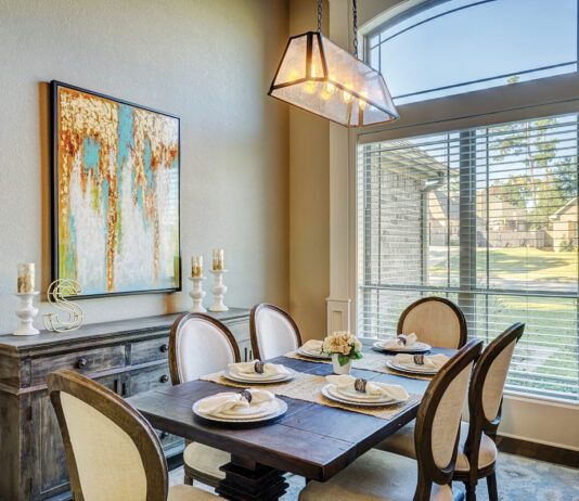 luxury dining room