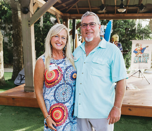 Lori Smith and Scott Miller at Business After Hours