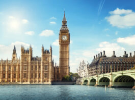 Big Ben in sunny day, London