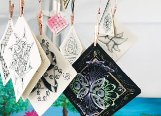 Warrior Arts Zentangle Artwork