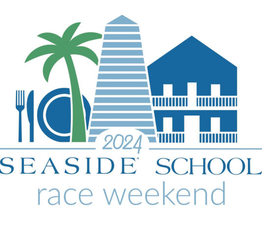 Seaside School Race Weekend 2024 logo