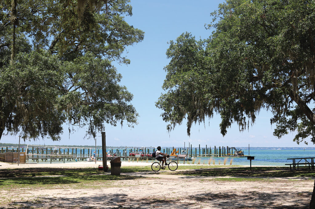 City of Destin Bicyclist