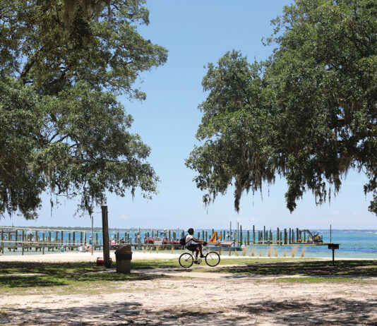 City of Destin Bicyclist