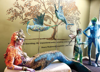 Destin Library Art Mermaids