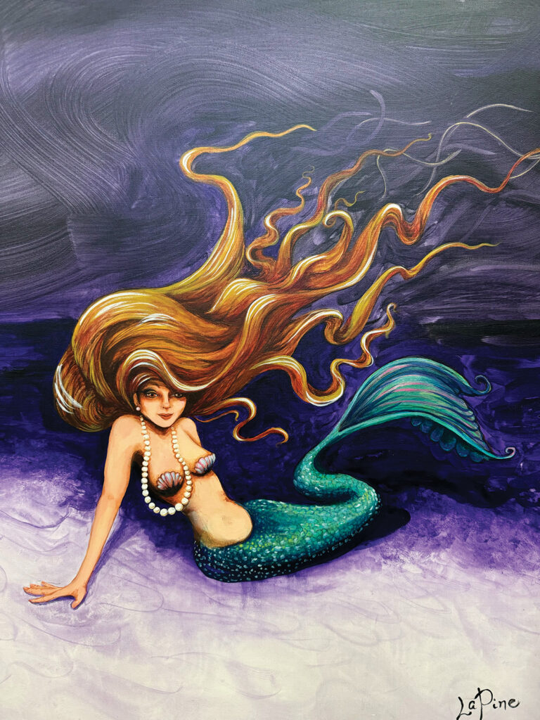 Destin Library Art Mermaids