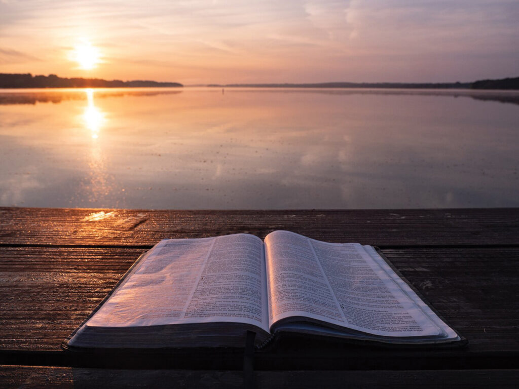 Bible at Beach