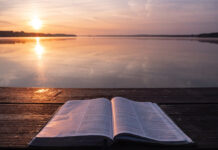 Bible at Beach