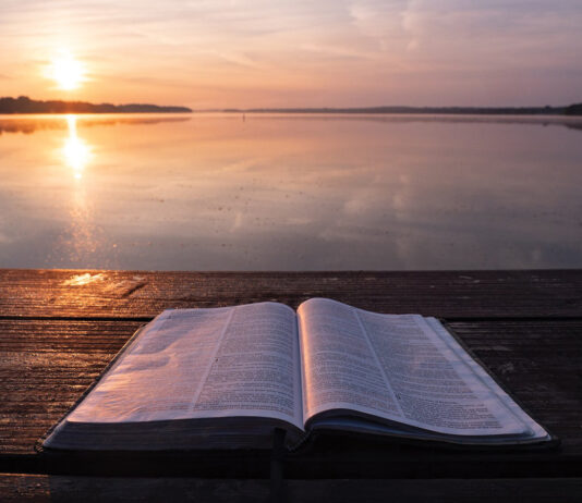 Bible at Beach