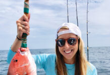 Cali with red snapper