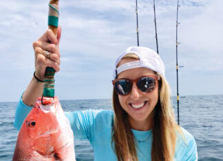 Cali with red snapper