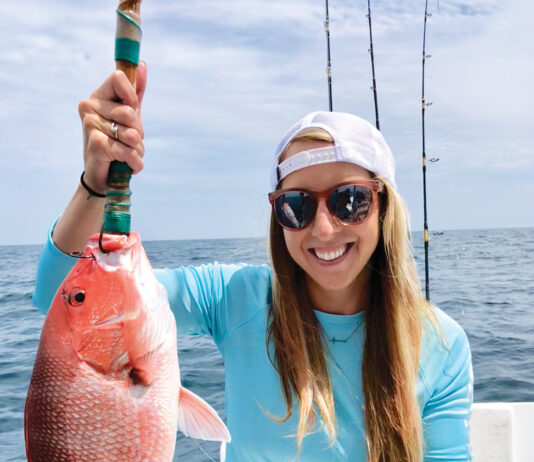 Cali with red snapper