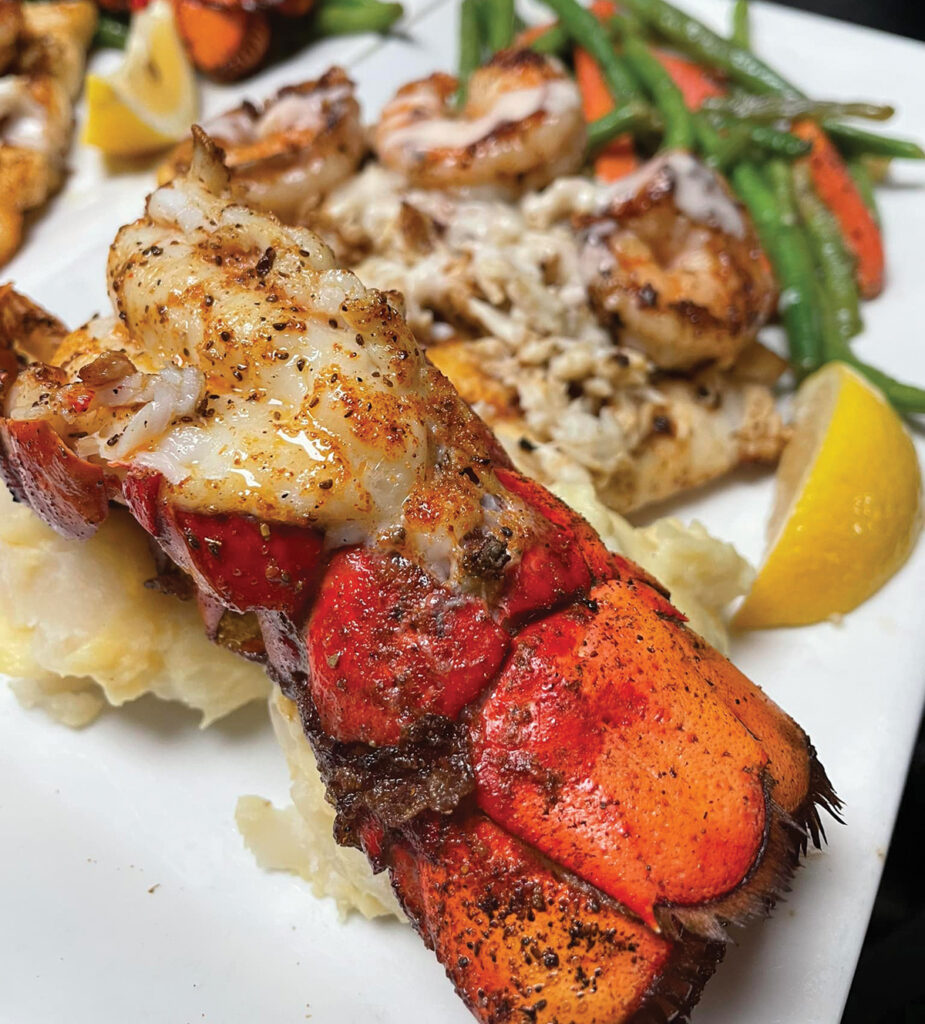 Tailfins Waterfront Grill Lobster