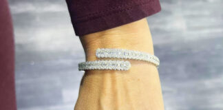 Beyond Measure diamond bracelet ring