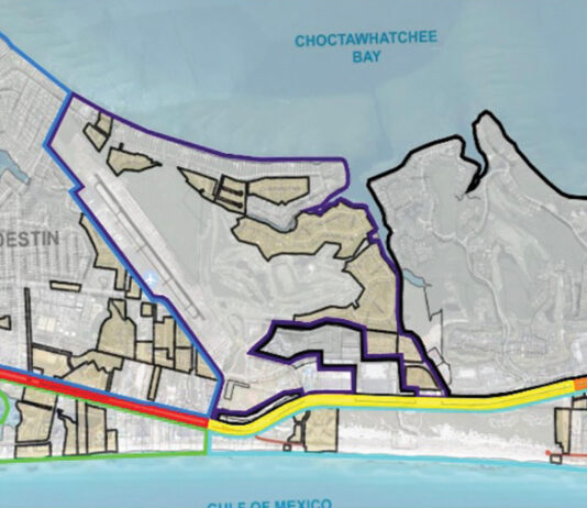 Destin map