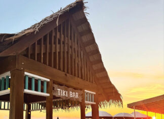 Henderson Inn, beach, tiki bar, food, drinks