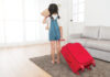 Child with suitcase