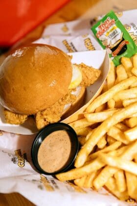 2 CRISPY CAJUN SANDWICH