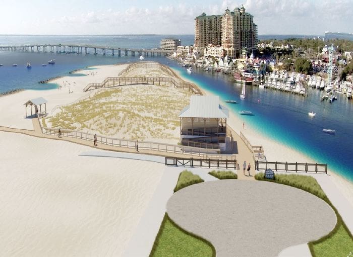 Destin City Projects Norriego Point New Park Progress
