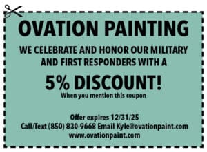 Destin Life Coupons 2025 Dec Ovation Painting